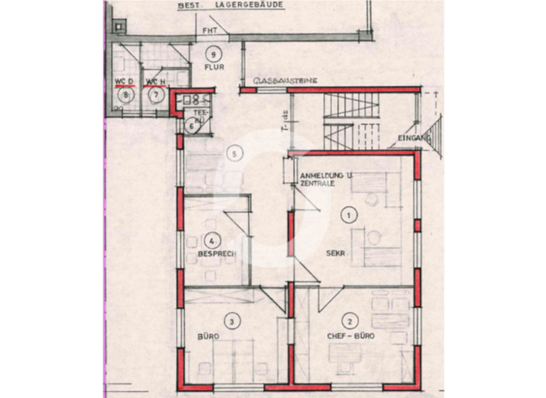 Bürofläche zur Miete 813,3 m² Bürofläche teilbar ab 73,3 m² Birkach Stuttgart, Birkach 70599