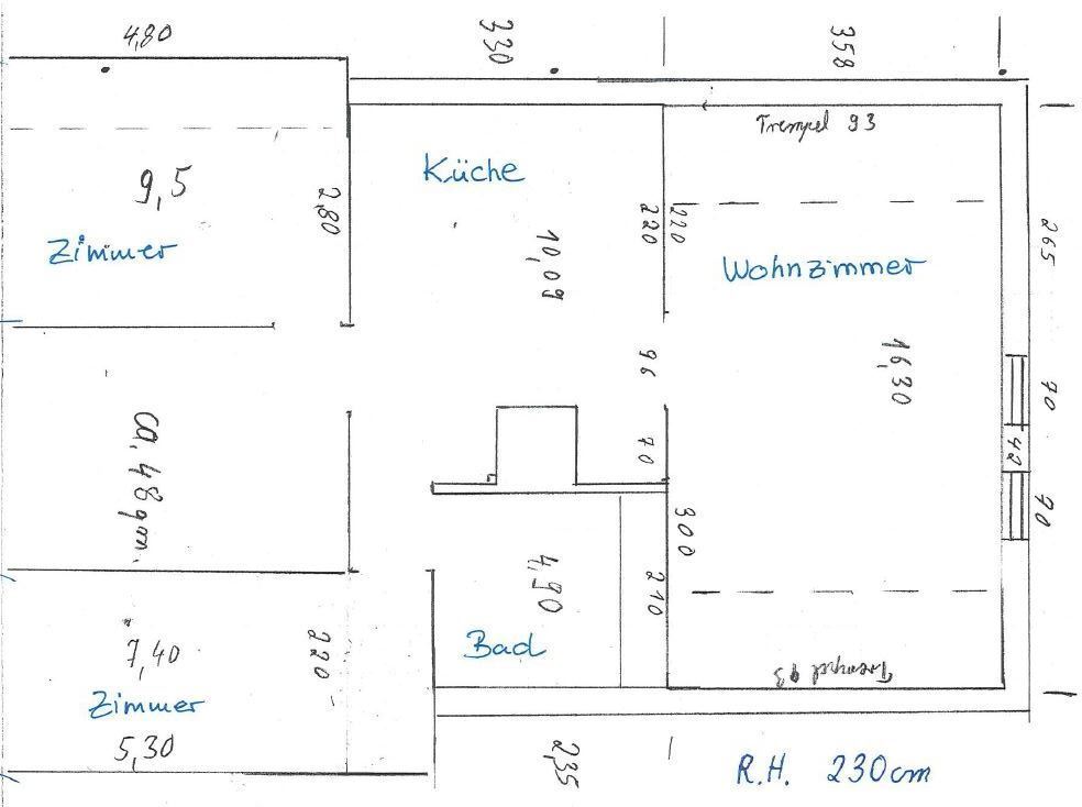 Wohnung zur Miete 360 € 2,5 Zimmer 50 m²<br/>Wohnfläche 01.02.2025<br/>Verfügbarkeit Salinenring 82 Stadtzentrum Werl 59457