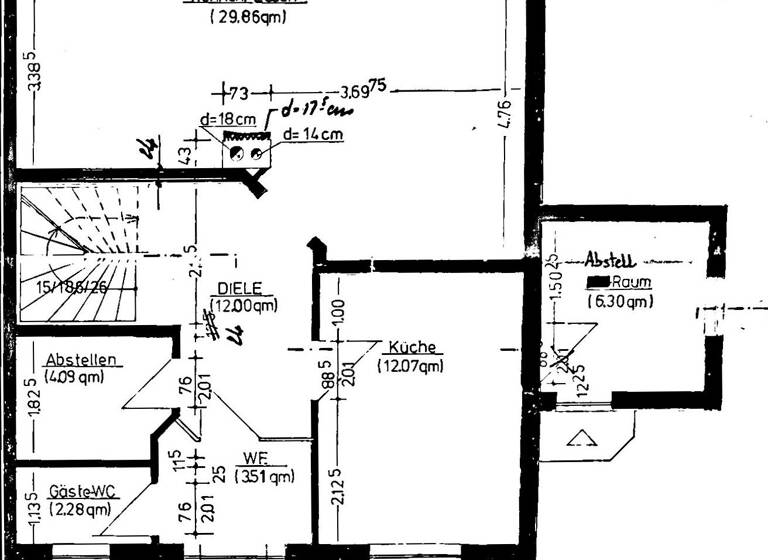 Doppelhaushälfte zum Kauf provisionsfrei 359.000 € 5 Zimmer 128 m²<br/>Wohnfläche 377 m²<br/>Grundstück Hönisch Verden (Aller) 27283