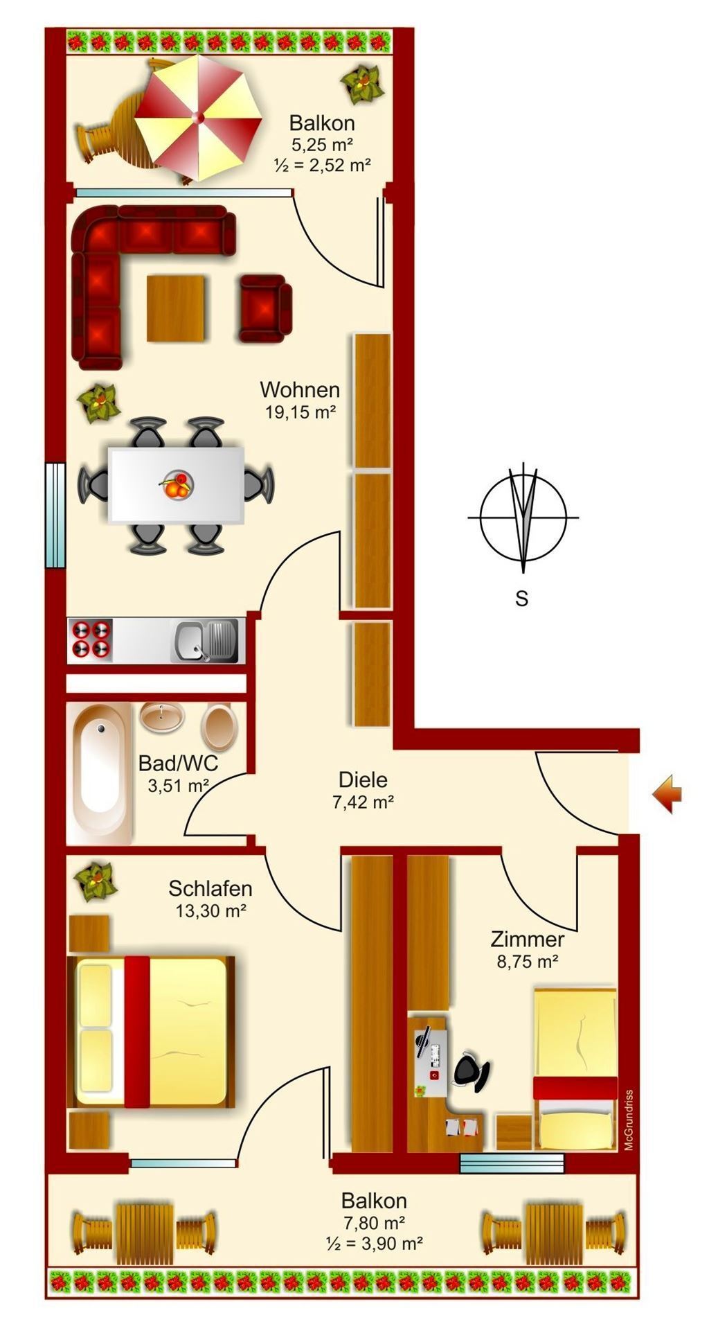 Wohnung zum Kauf als Kapitalanlage geeignet 334.000 € 3 Zimmer 60 m²<br/>Wohnfläche Garmisch Garmisch-Partenkirchen 82467