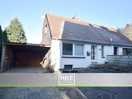 Doppelhaushälfte zur Miete 600 € 2 Zimmer 70 m² 110 m² Grundstück Ritterhude 27721