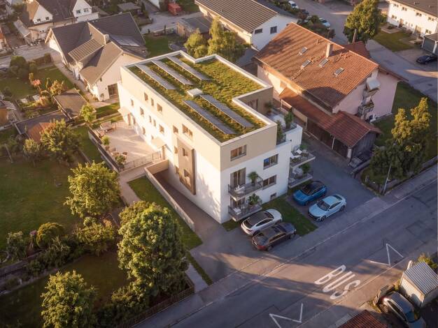 Terrassenwohnung zum Kauf - Erstbezug provisionsfrei 318.000 € 2 Zimmer 43,1 m² 2 Geschosse frei ab 01.01.2028 Mangfallstraße Aising Rosenheim 83026