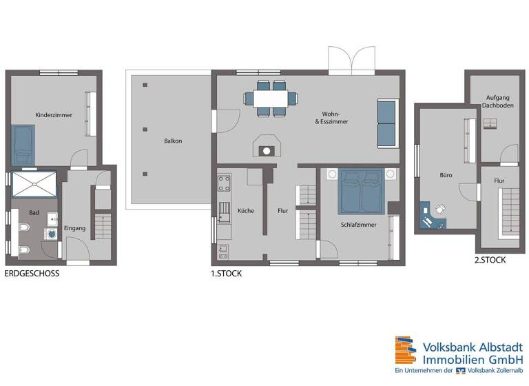 Doppelhaushälfte zum Kauf 165.000 € 4 Zimmer 102 m² 120 m² Grundstück Harthausen Winterlingen 72474