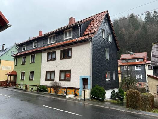 Doppelhaushälfte zum Kauf 50.000 € 9 Zimmer 200 m² 328 m² Grundstück Fehrenbach Masserberg 98666