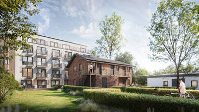 Wohnung zum Kauf - Neubau 230.000 € 2 Zimmer 29 m² EG frei ab 30.08.2025 Fuhlsbüttel Hamburg 22335