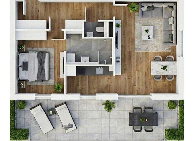 Wohnung zum Kauf 324.000 € 2 Zimmer 57,9 m² 2. Geschoss Laimburggasse Geidorf Graz 8010