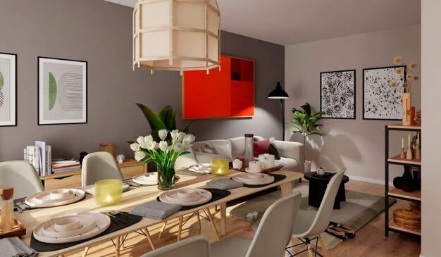 Wohnung zum Kauf - Neubau provisionsfrei 339.900 € 3 Zimmer 77,2 m² 1. Geschoss frei ab 01.11.2026 Seeallee 16 Müllrose Müllrose 15299