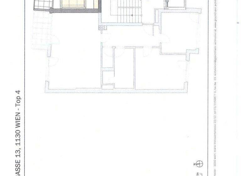 Wohnung zur Miete 903 € 2 Zimmer 50,5 m² 1. Geschoss Bergenstammgasse Wien 1130