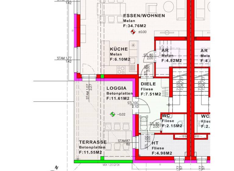 Reihenmittelhaus zum Kauf 439.048 € 4 Zimmer 134,1 m² Apetlon 7143