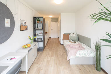 Wohnung zur Miete 585 € 1 Zimmer 20 m² frei ab 01.09.2025 Universitätsallee 1g-j Lehe Bremen 28359