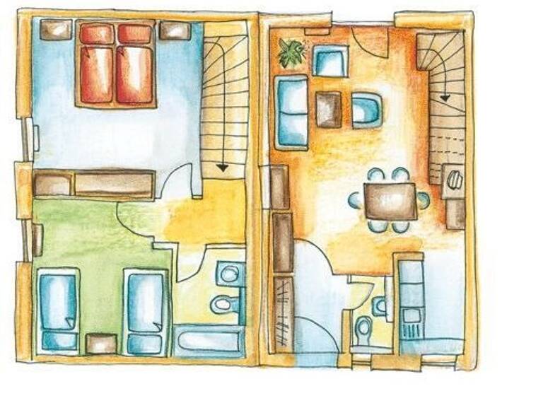 Studio zum Kauf 149.000 € 2 Zimmer 54 m² frei ab sofort Nonnevitz Dranske 18556