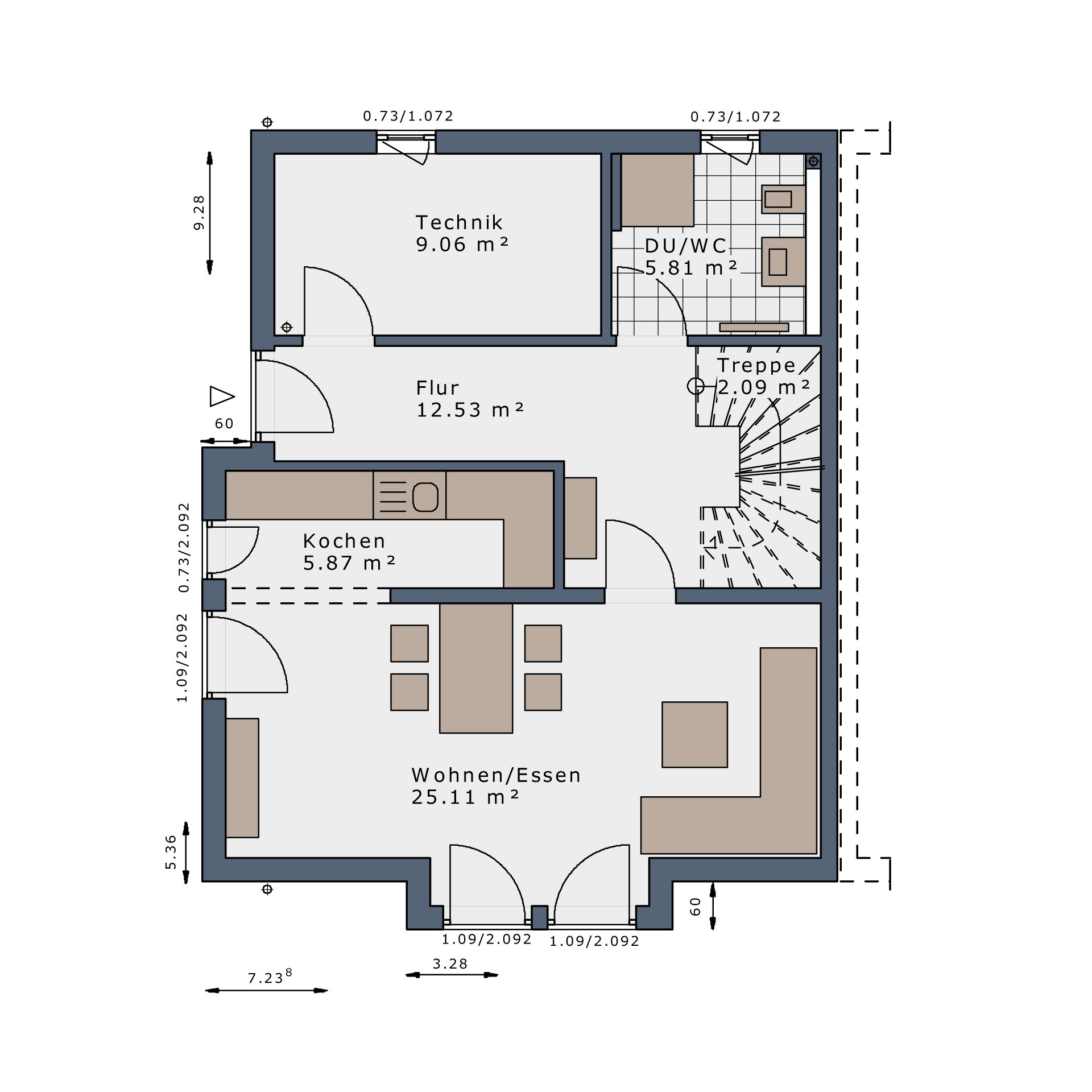 Doppelhaushälfte zum Kauf provisionsfrei 690.550 € 5 Zimmer 111 m²<br/>Wohnfläche 560 m²<br/>Grundstück Rissen Hamburg 22559