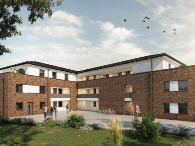 Wohnung zur Miete 585 € 2 Zimmer 68,8 m² Dachgeschoss Bahnhofstraße 37a Rieste Rieste 49597