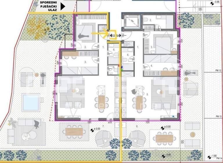Wohnung zum Kauf 269.670 € 3 Zimmer 89 m² Okrug