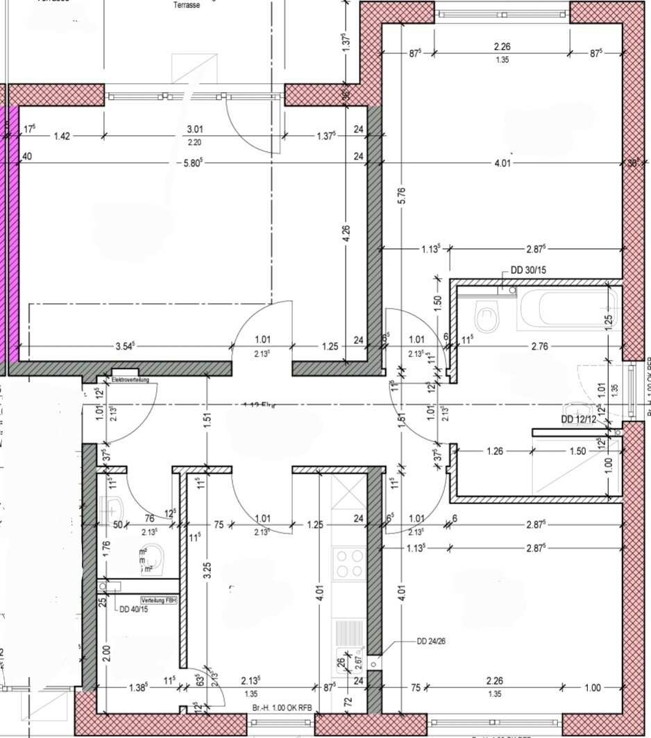 Terrassenwohnung zur Miete 1.290 € 3 Zimmer 105 m²<br/>Wohnfläche EG<br/>Geschoss 01.03.2025<br/>Verfügbarkeit Am Sportplatz 42 Wawern 54441