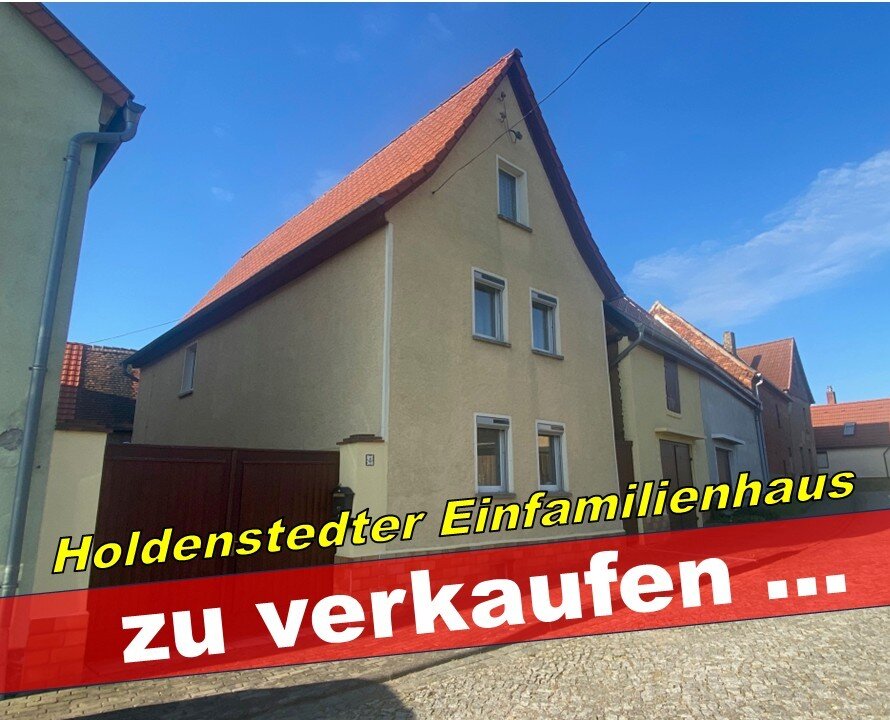 Einfamilienhaus zum Kauf 29.600 € 4 Zimmer 80 m²<br/>Wohnfläche 285 m²<br/>Grundstück ab sofort<br/>Verfügbarkeit Winkelgasse 4 Holdenstedt Allstedt 06542