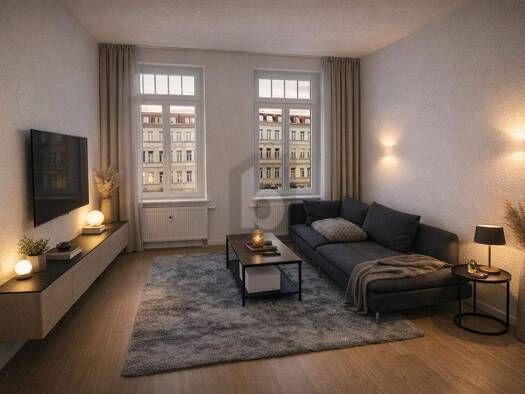 Wohnung zum Kauf 149.000 € 2 Zimmer 55 m² 3. Geschoss Gohlis-Mitte Leipzig 04157