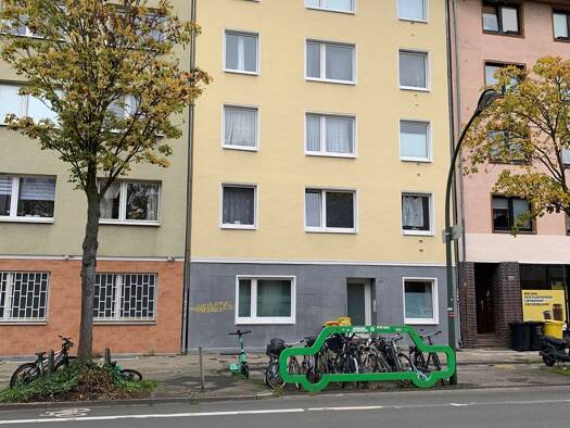 Wohnung zum Kauf 189.000 € 2 Zimmer 47,4 m² 2. Geschoss frei ab sofort Gerresheimerstraße 168 Flingern Süd Düsseldorf 40233