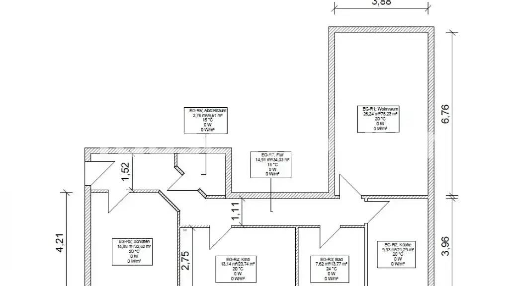Wohnung zur Miete Tauschwohnung 1.200 € 3 Zimmer 90 m² 5. Geschoss Teltower Vorstadt Potsdam 14473