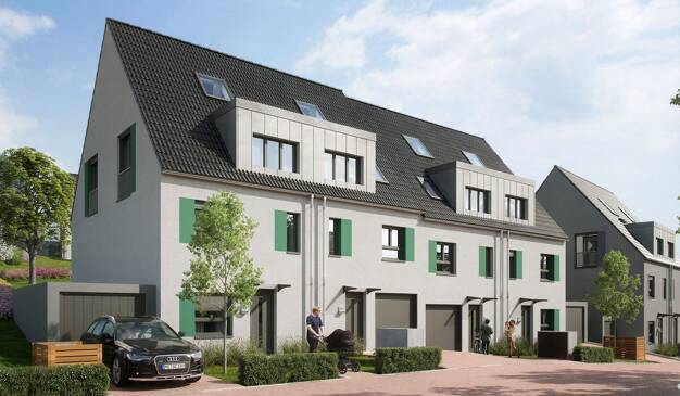Reihenmittelhaus zum Kauf - Neubau provisionsfrei 559.900 € 5 Zimmer 126 m² 284 m² Grundstück Schlehenweg 55 Innenstadt Wülfrath 42489