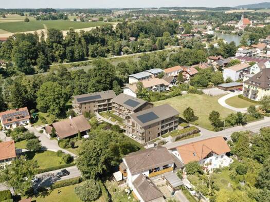 Wohnung zum Kauf - Neubau provisionsfrei 524.400 € 3 Zimmer 84,9 m² Tittmoninger Straße 52, 52a, 52b Laufen 83410