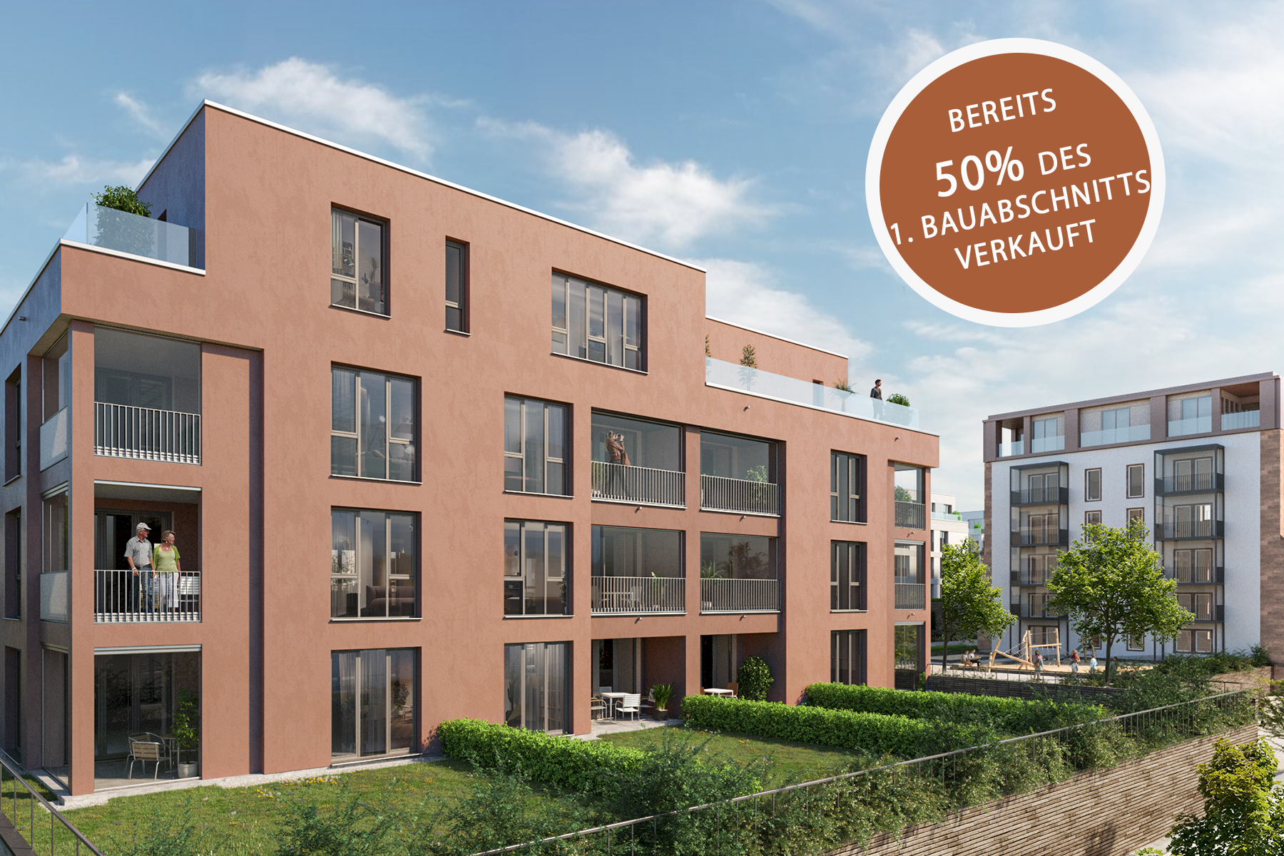 Wohnung zum Kauf provisionsfrei 756.500 € 3 Zimmer 94 m²<br/>Wohnfläche 1.<br/>Geschoss Dr.-Friedrich-Kirchhoff-Straße Weisenau Mainz 55130