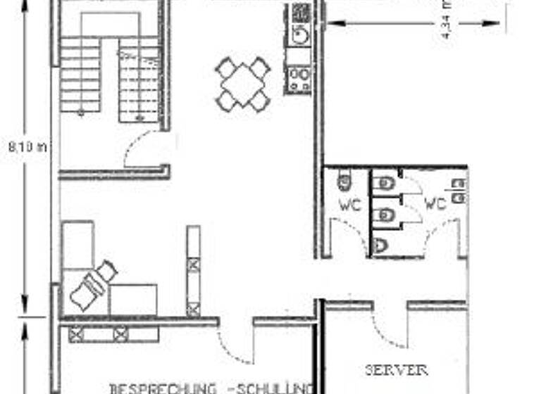 Bürofläche zur Miete provisionsfrei 8,50 € 5 Zimmer 153 m² Bürofläche Achern 77855
