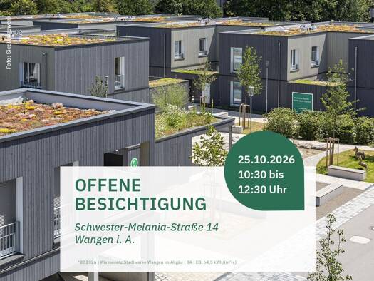 Reihenmittelhaus zum Kauf - Erstbezug provisionsfrei 730.000 € 5 Zimmer 147,8 m² 147 m² Grundstück Schwester-Melania-Straße 14 Wangen Wangen im Allgäu 88239