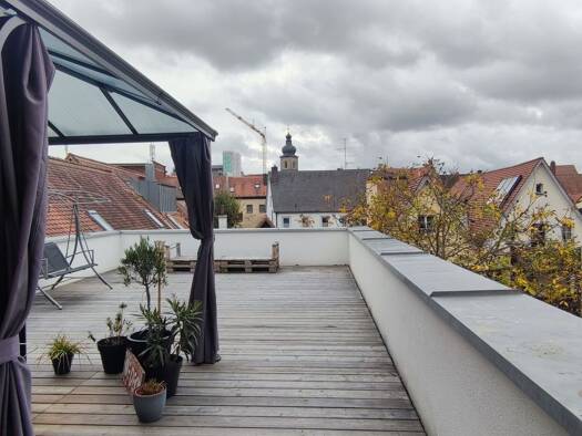 Terrassenwohnung zur Miete 1.250 € 2,5 Zimmer 108 m² Geschoss 2/3 frei ab 01.12.2025 Waisenhausstraße 4 Forchheim 91301