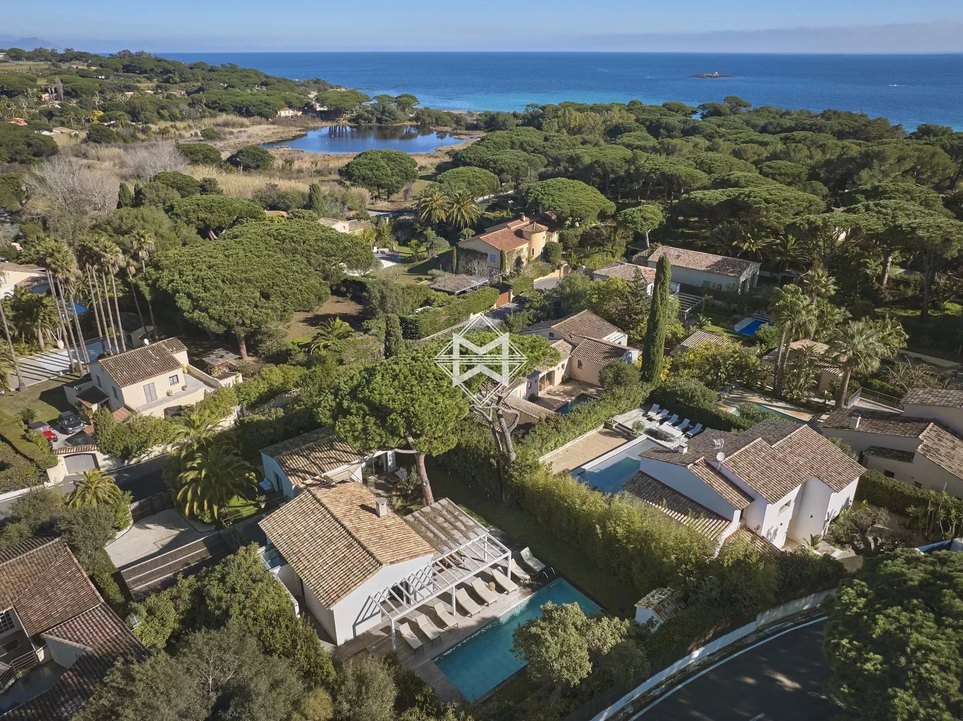 Villa zum Kauf provisionsfrei 4.400.000 € 6 Zimmer 250 m²<br/>Wohnfläche 1.215 m²<br/>Grundstück Zone Est Diffuse Saint-Tropez 83990