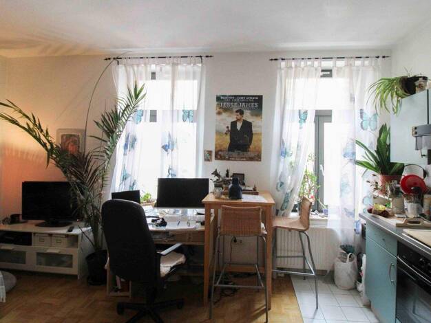Studio zum Kauf 65.000 € 1 Zimmer 25,2 m² 1. Geschoss Innenstadt Halle (Saale) 06110