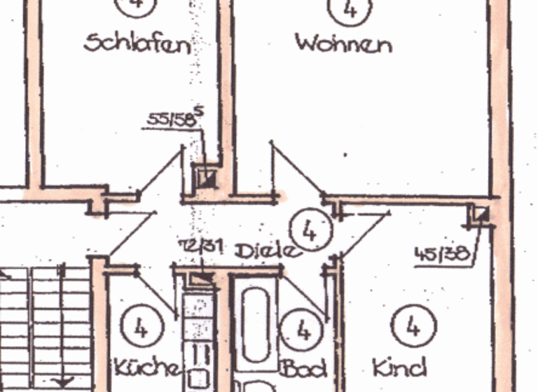 Wohnung zur Miete 400 € 3 Zimmer 70 m² 1. Geschoss frei ab sofort Wartha Königswartha 02699