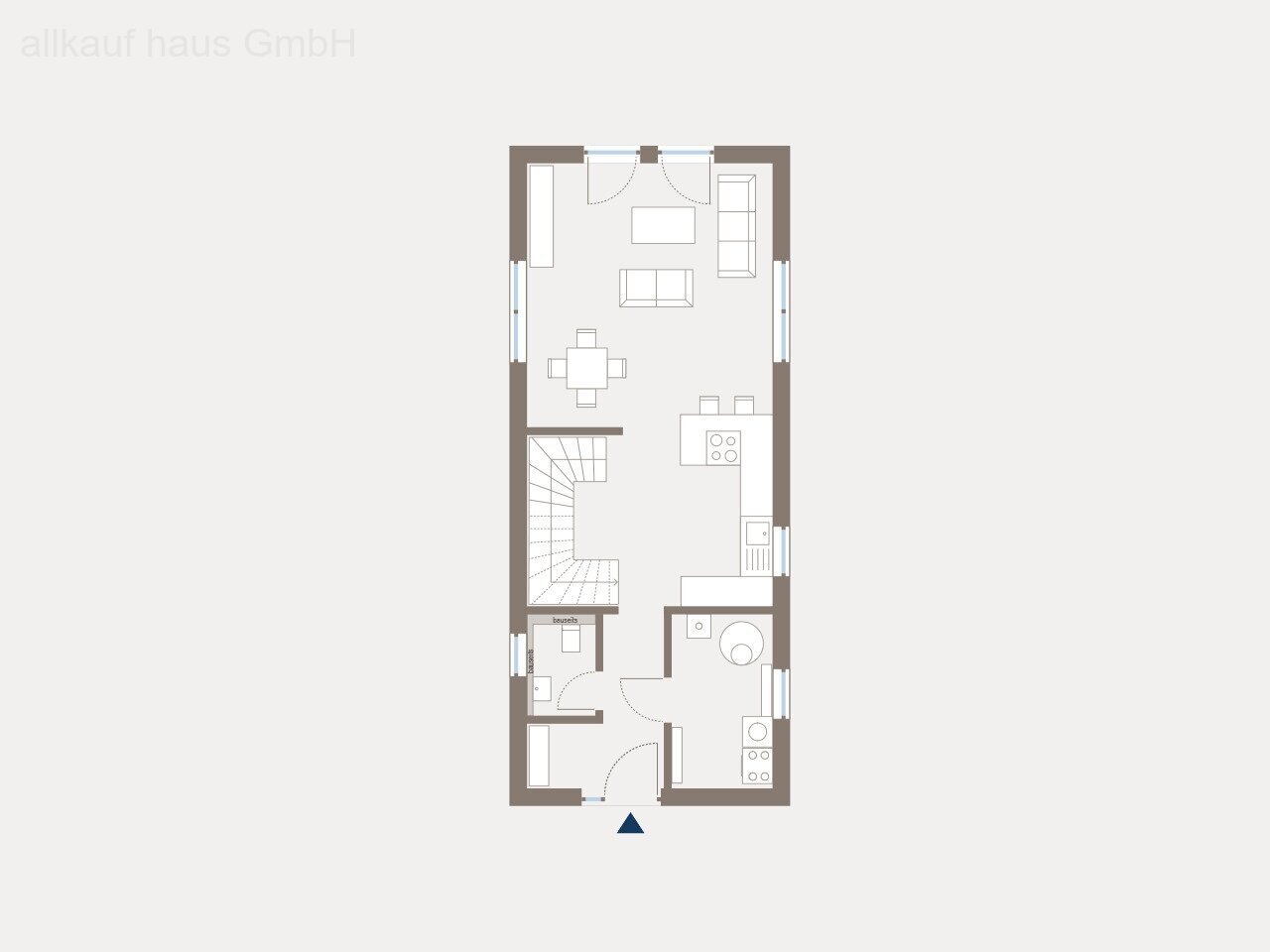 Stadthaus zum Kauf 374.715 € 3 Zimmer 112,9 m²<br/>Wohnfläche 937 m²<br/>Grundstück Burgbrohl Burgbrohl 56659