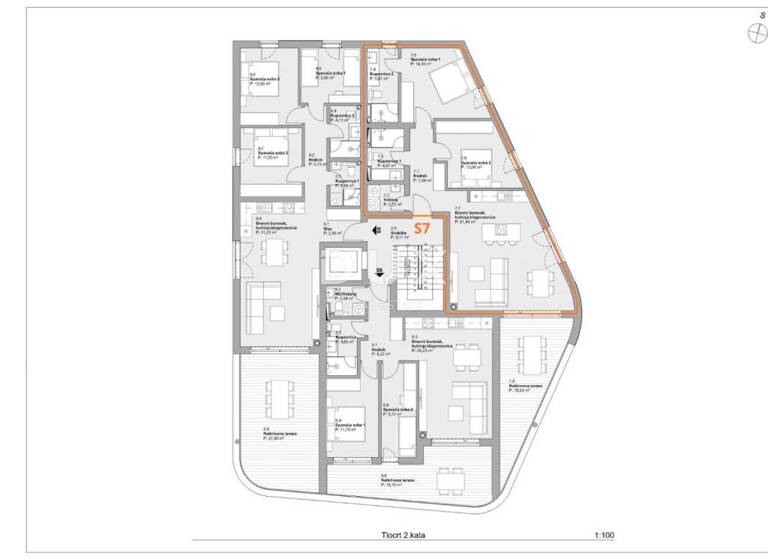 Wohnung zum Kauf 445.000 € 3 Zimmer 95 m² 2. Geschoss Vodice