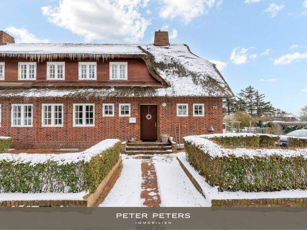 Doppelhaushälfte zum Kauf 595.000 € 4 Zimmer 260 m² 1.227 m² Grundstück Westerland 25980