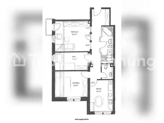 Wohnung zur Miete Tauschwohnung 876 € 3 Zimmer 90 m² 2. Geschoss Striesen-West Dresden 01309