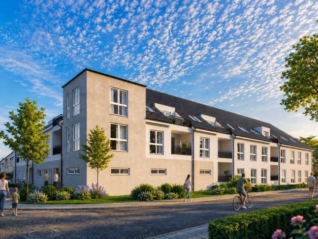 Wohnung zum Kauf - Erstbezug provisionsfrei als Kapitalanlage geeignet 376.968 € 4 Zimmer 66,7 m² Ahrensböker Straße 15 Stockelsdorf Stockelsdorf 23617