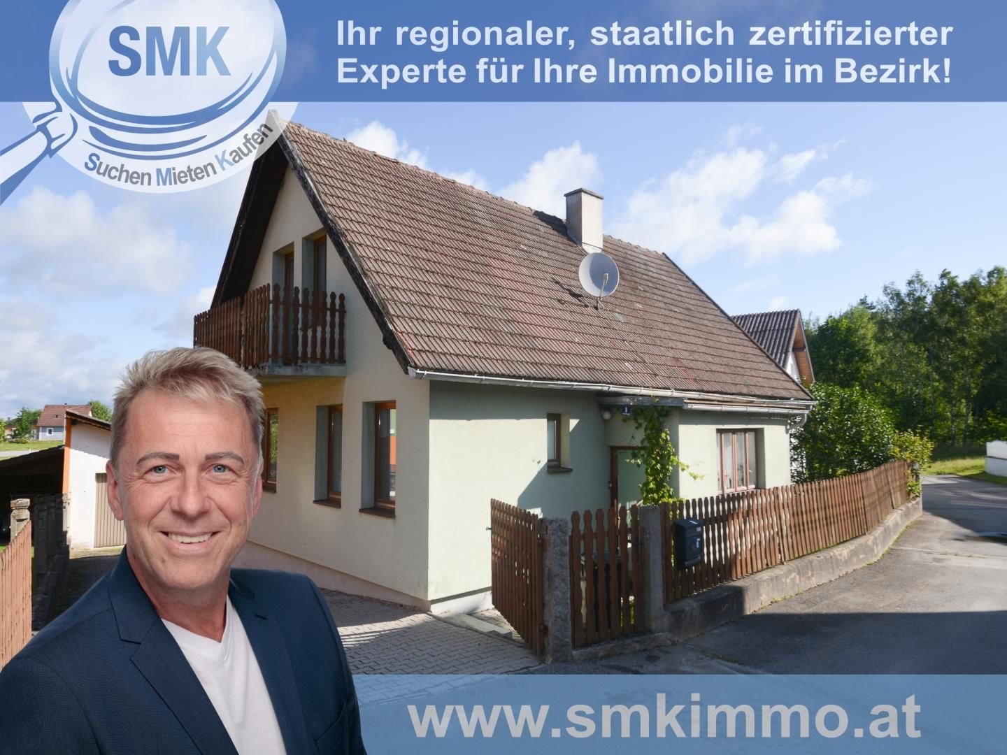 Einfamilienhaus zum Kauf 98.000 € 5 Zimmer 103 m²<br/>Wohnfläche 606 m²<br/>Grundstück Heidenreichstein 3860