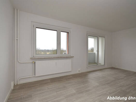 Wohnung zur Miete 356 € 3 Zimmer 57 m² 4. Geschoss frei ab 21.12.2026 Riedweg 23 Silberhöhe Halle (Saale) 06132