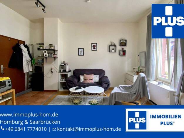 Wohnung zur Miete 390 € 1 Zimmer 24 m² 1. Geschoss frei ab sofort Homburg 66424