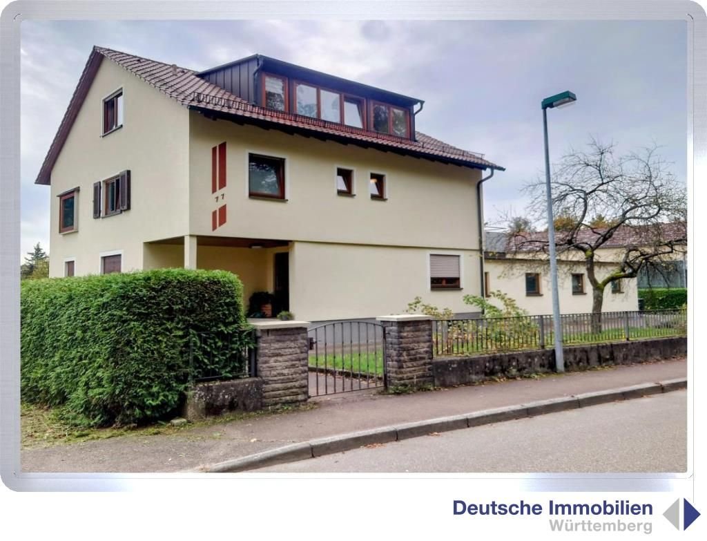 Mehrfamilienhaus zum Kauf 495.000 € 9,5 Zimmer 234 m²<br/>Wohnfläche 1.241 m²<br/>Grundstück Ellwangen - West 61 Ellwangen 73479