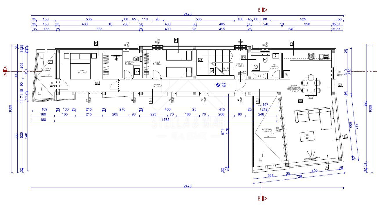 Wohnung zum Kauf 265.000 € 3 Zimmer 96 m²<br/>Wohnfläche 1.<br/>Geschoss Vir center 23234