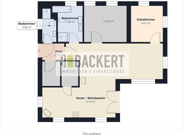 Bungalow zur Miete 1.050 € 3,5 Zimmer 100 m² 746 m² Grundstück frei ab 01.07.2026 Burgkunstadt 96224
