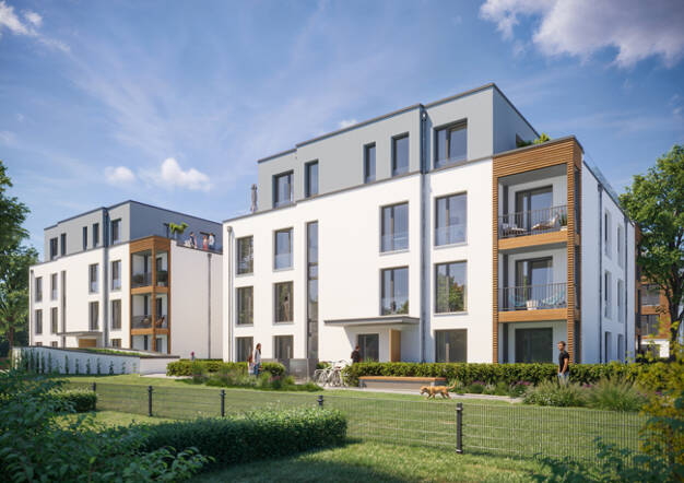 Wohnung zum Kauf - Neubau provisionsfrei 332.900 € 2 Zimmer 59 m² EG Niederdorfelden 61138