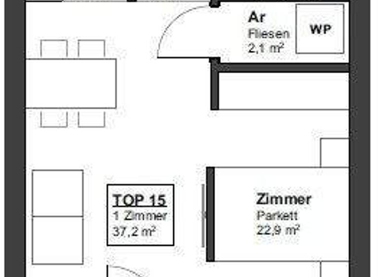 Studio zum Kauf 210.000 € 1 Zimmer 37,2 m² St. Pölten 3100