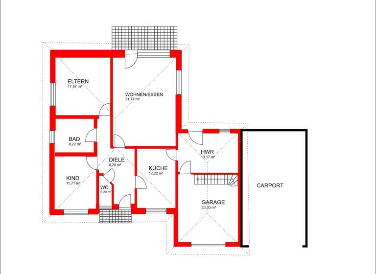 Bungalow zum Kauf provisionsfrei 328.000 € 4 Zimmer 140 m² 747 m² Grundstück Walchum 26907