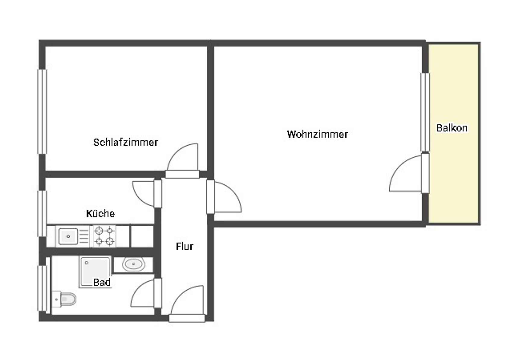 Immobilie zum Kauf als Kapitalanlage geeignet 125.000 € 2 Zimmer 50 m²<br/>Fläche Stockelsdorf Stockelsdorf 23617