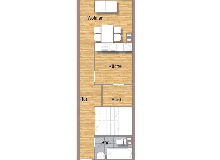Wohnung zur Miete 916 € 3 Zimmer 84 m² 11. Geschoss frei ab 16.04.2026 Rostocker Str. 53/520 Bad Cannstatt Stuttgart 70376