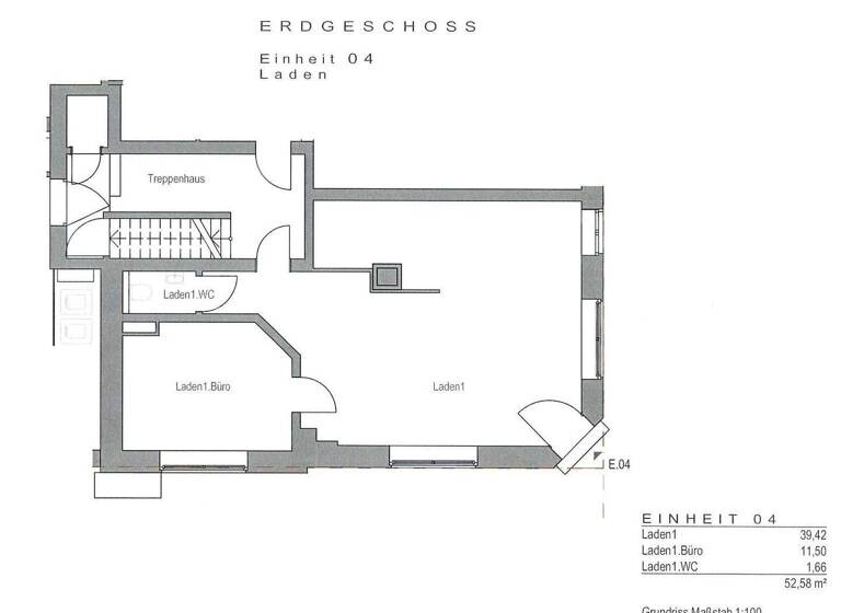 Bürofläche zur Miete 1.200 € 2 Zimmer 53 m² Bürofläche Rohrbach Heidelberg / Rohrbach 69126