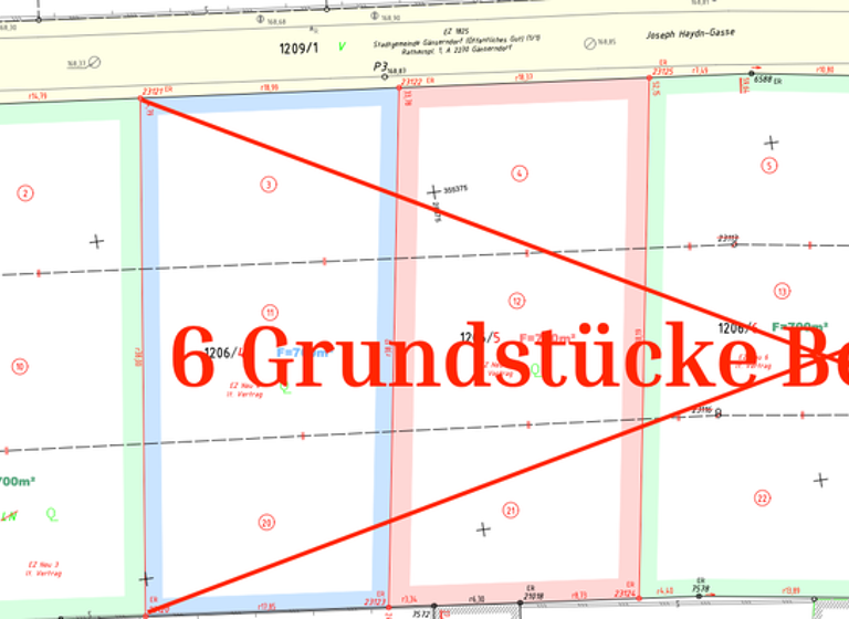 Grundstück zum Kauf 302.480 € 796 m² Grundstück Gänserndorf 2230